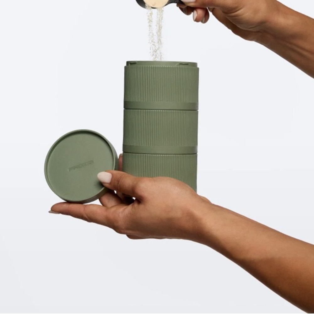 Prozis Stackable Green Containers - Picture 2 of 6